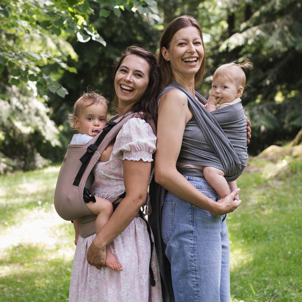 Baby carrier BabyGrow Roma latte