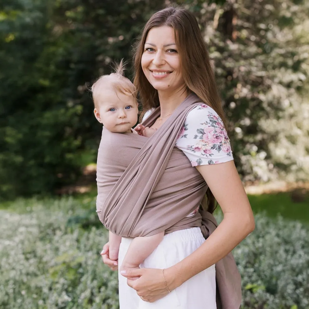 Sling BeClose Roma 70x460cm latte