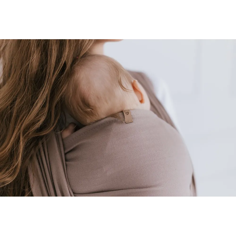 Kūdikių nešioklė „BeClose Roma“, 70 x 460 cm, pieno spalvos-Judėjimui, Kūdikių nešioklės-e-vaikas