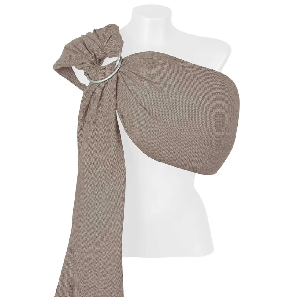 Sling with ring HugMe Roma 70x195cm latte