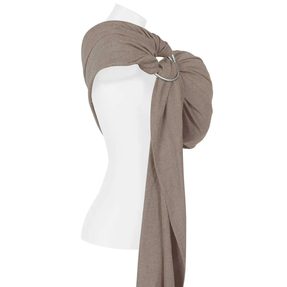 Sling with ring HugMe Roma 70x195cm latte