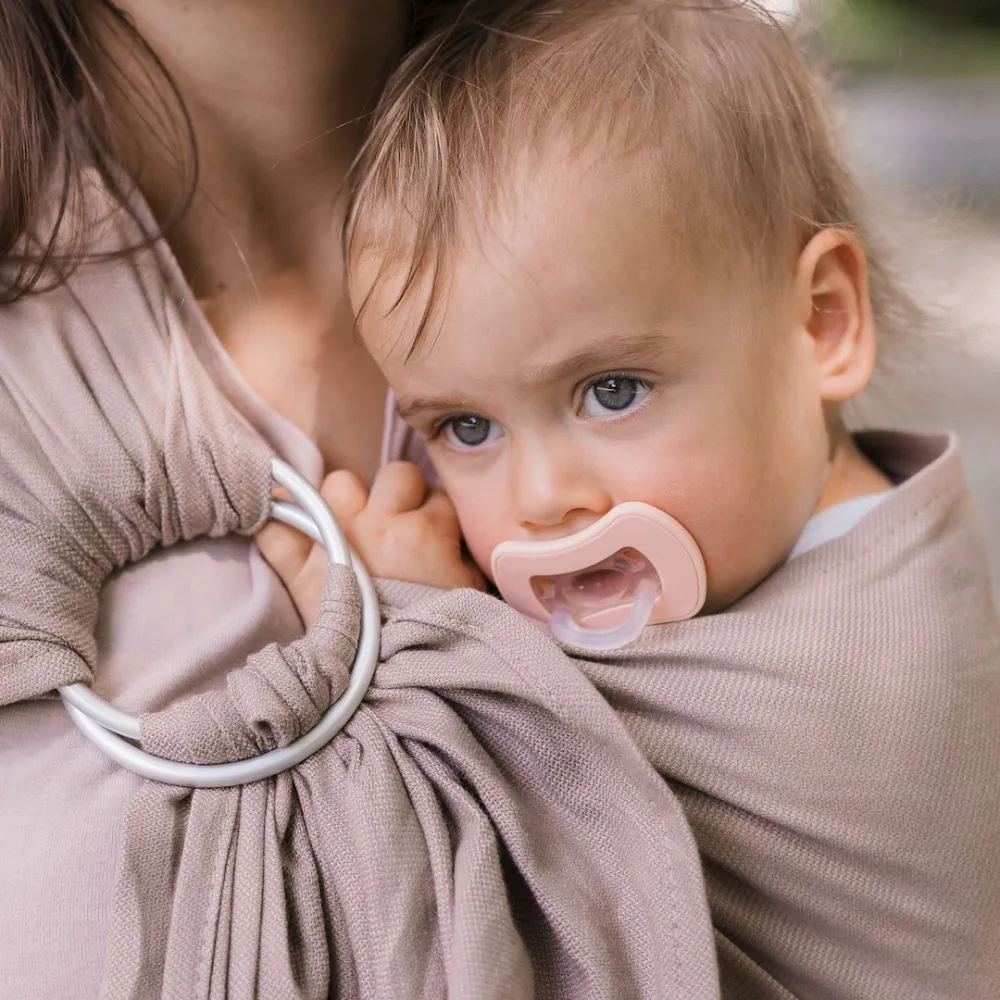 Sling with ring HugMe Roma 70x195cm latte