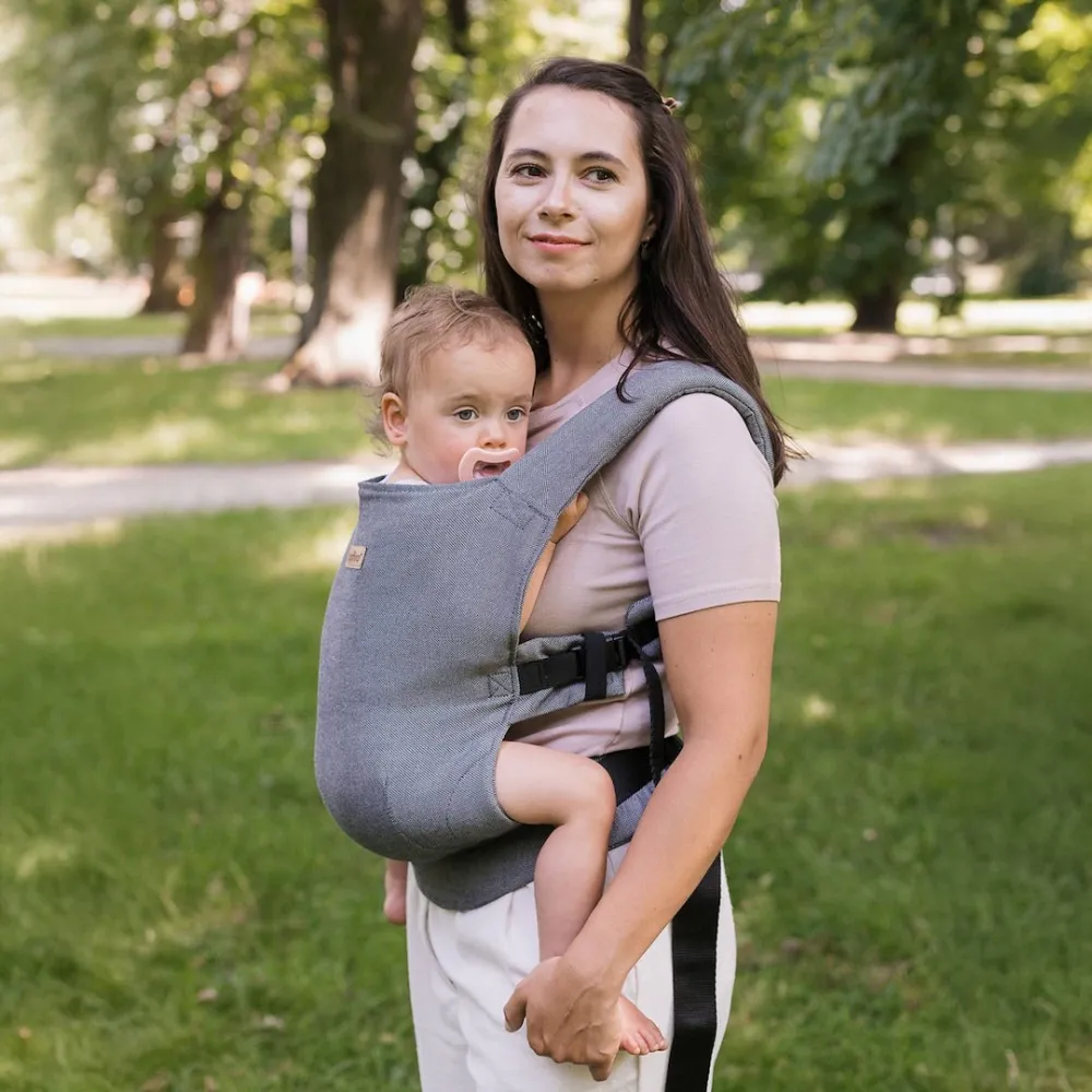 Baby carrier BabyFlow Roma grey