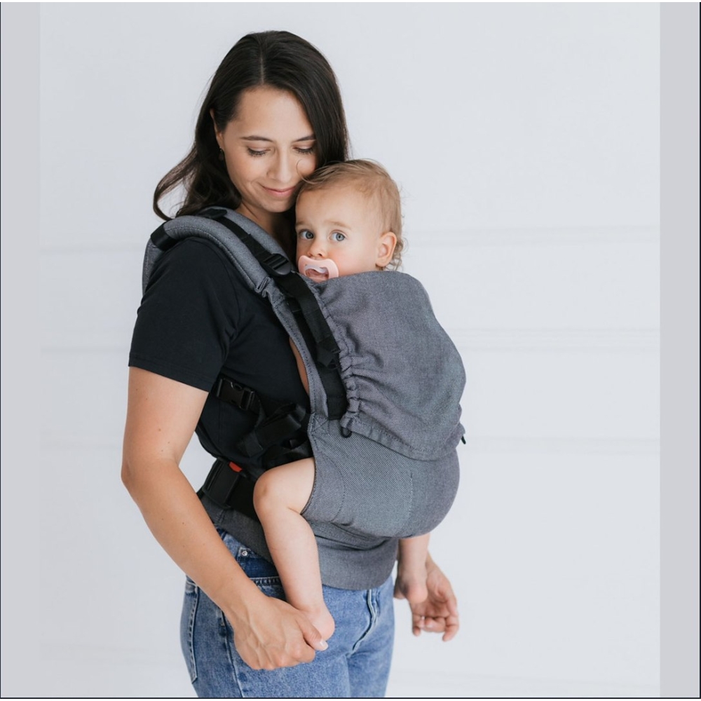 Kūdikių nešioklė „BabyFlow Roma“, pilkos spalvos-Judėjimui, Kūdikių nešioklės-e-vaikas