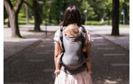 Kūdikių nešioklė „BabyGrow Roma“, pilkos spalvos-Judėjimui, Kūdikių nešioklės-e-vaikas