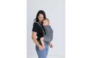 Kūdikių nešioklė „BabyGrow Roma“, pilkos spalvos-Judėjimui, Kūdikių nešioklės-e-vaikas