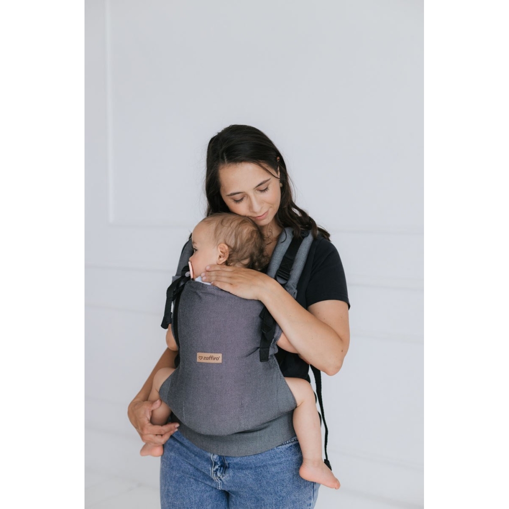 Baby carrier BabyGrow Roma grey