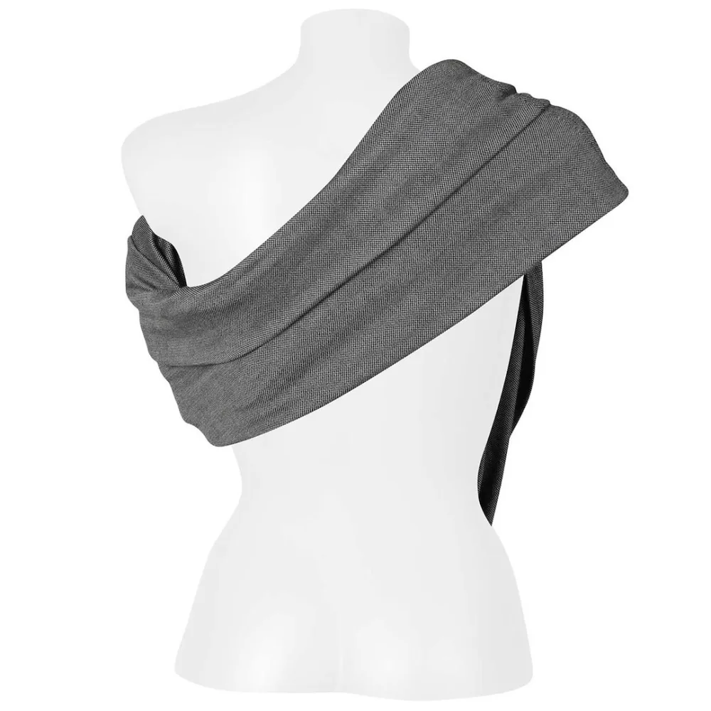 Sling with ring HugMe Roma 70x195cm grey