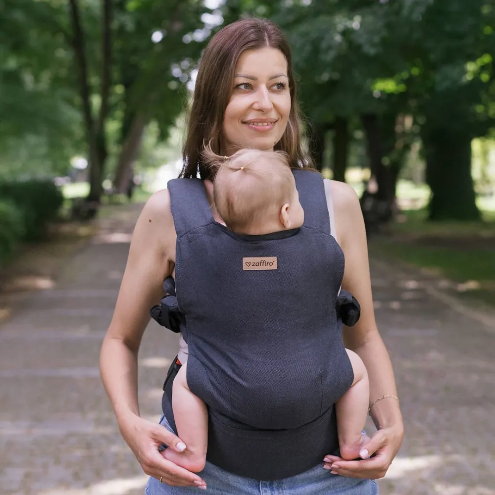 Baby carrier BabyFlow Roma anthracite