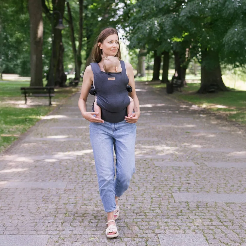 Baby carrier BabyFlow Roma anthracite
