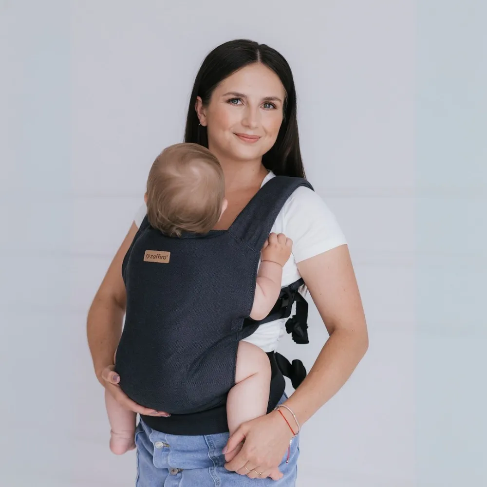 Baby carrier BabyFlow Roma anthracite