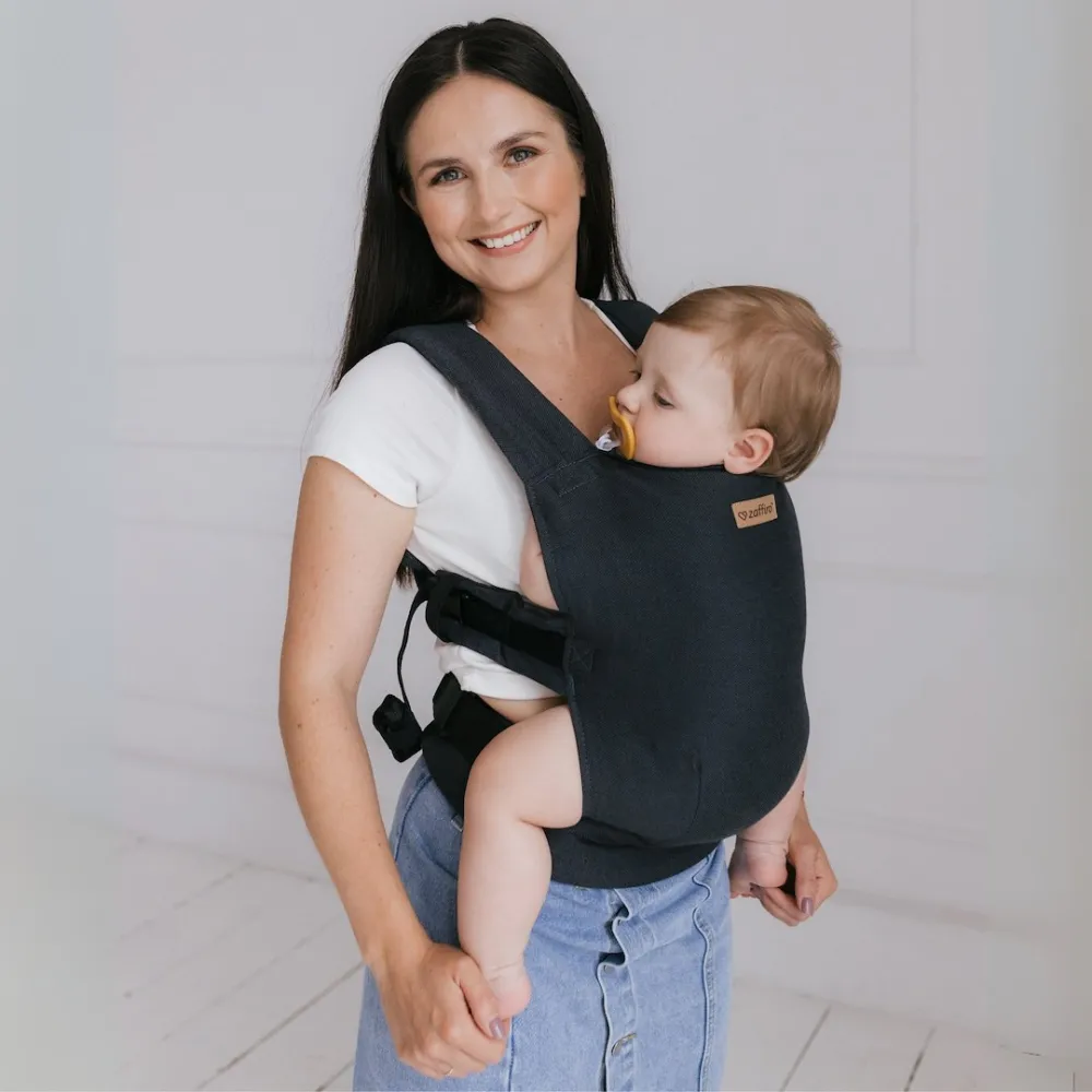 Kūdikių nešioklė „BabyFlow Roma“, antracito spalvos-Judėjimui, Kūdikių nešioklės-e-vaikas