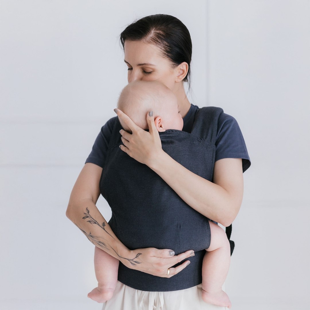 Kūdikių nešioklė „BabyFlow Roma“, antracito spalvos-Judėjimui, Kūdikių nešioklės-e-vaikas