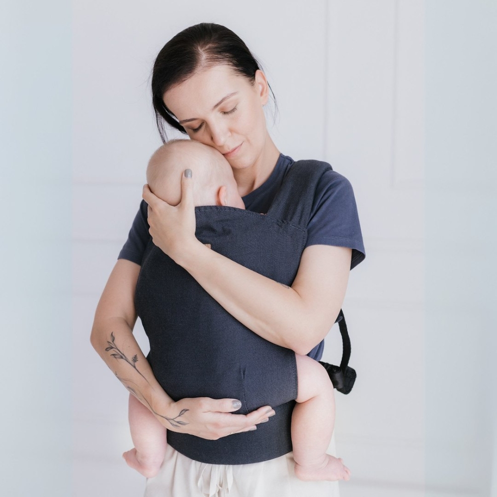 Kūdikių nešioklė „BabyFlow Roma“, antracito spalvos-Judėjimui, Kūdikių nešioklės-e-vaikas
