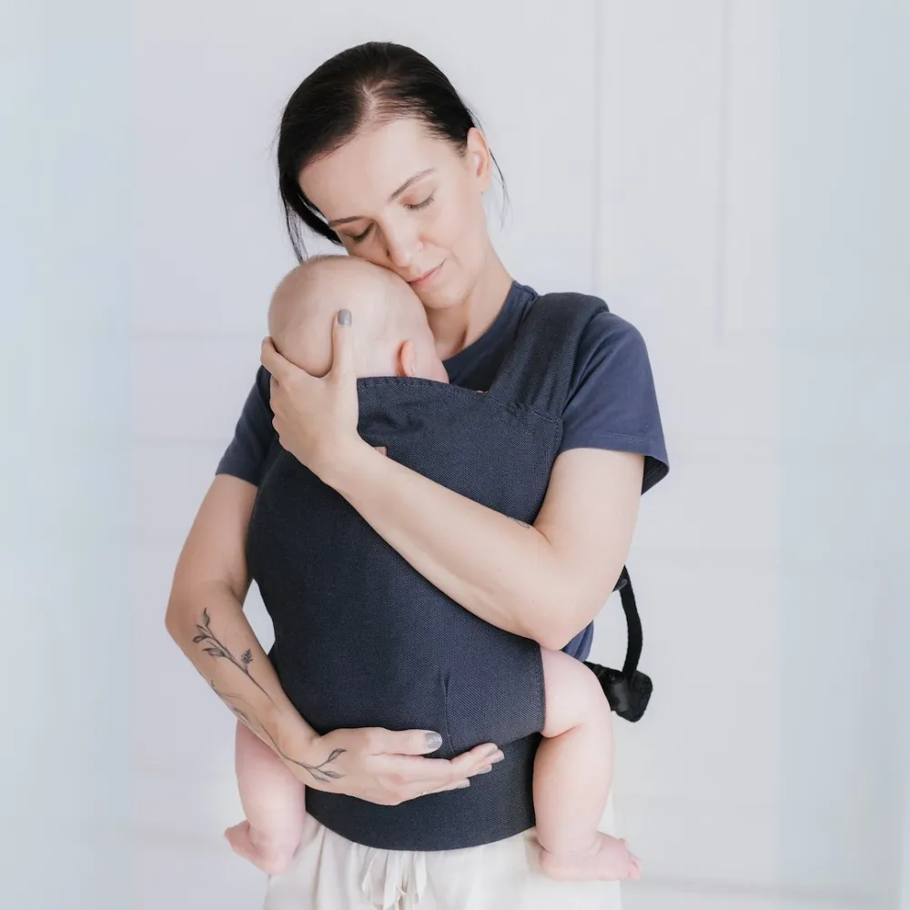 Kūdikių nešioklė „BabyFlow Roma“, antracito spalvos-Judėjimui, Kūdikių nešioklės-e-vaikas