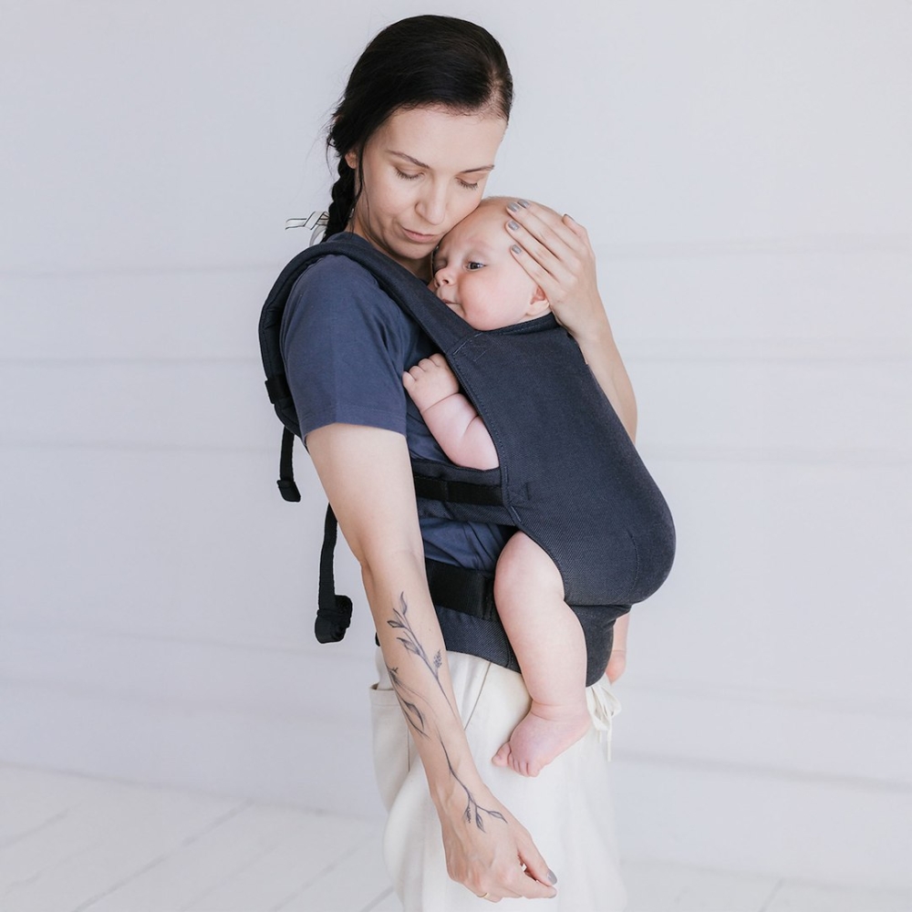 Kūdikių nešioklė „BabyFlow Roma“, antracito spalvos-Judėjimui, Kūdikių nešioklės-e-vaikas