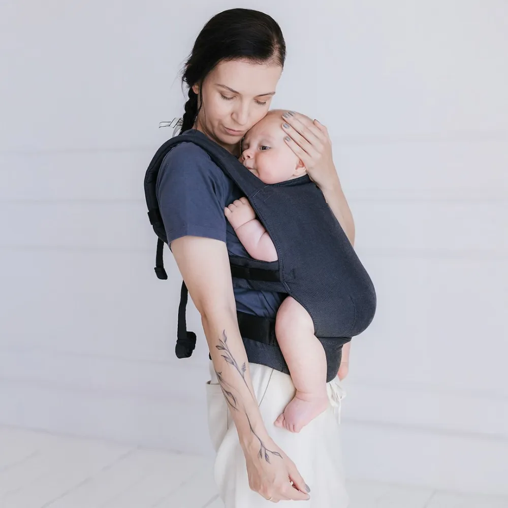 Kūdikių nešioklė „BabyFlow Roma“, antracito spalvos-Judėjimui, Kūdikių nešioklės-e-vaikas
