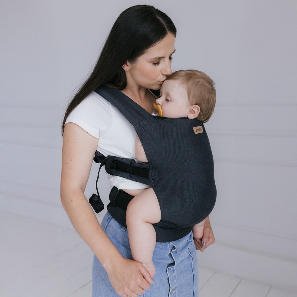 Kūdikių nešioklė „BabyFlow Roma“, antracito spalvos-Judėjimui, Kūdikių nešioklės-e-vaikas