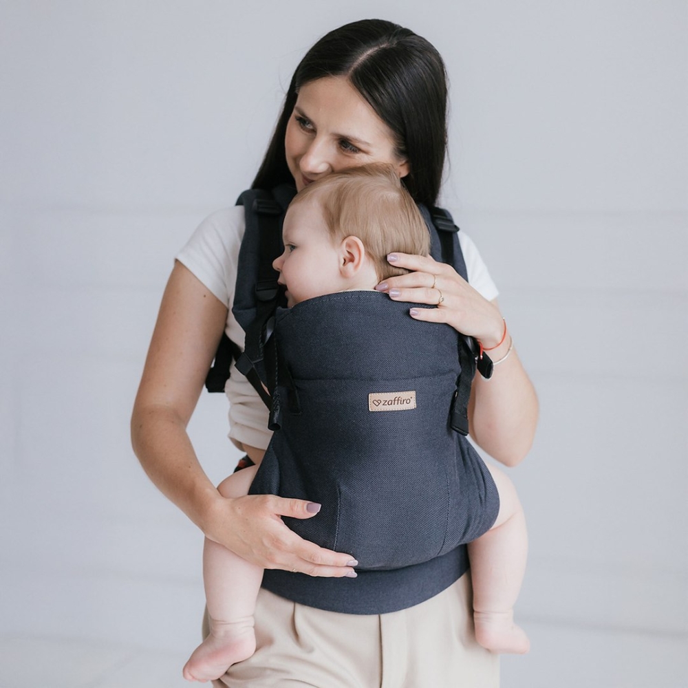 Kūdikių nešioklė „BabyFlow Roma“, antracito spalvos-Judėjimui, Kūdikių nešioklės-e-vaikas