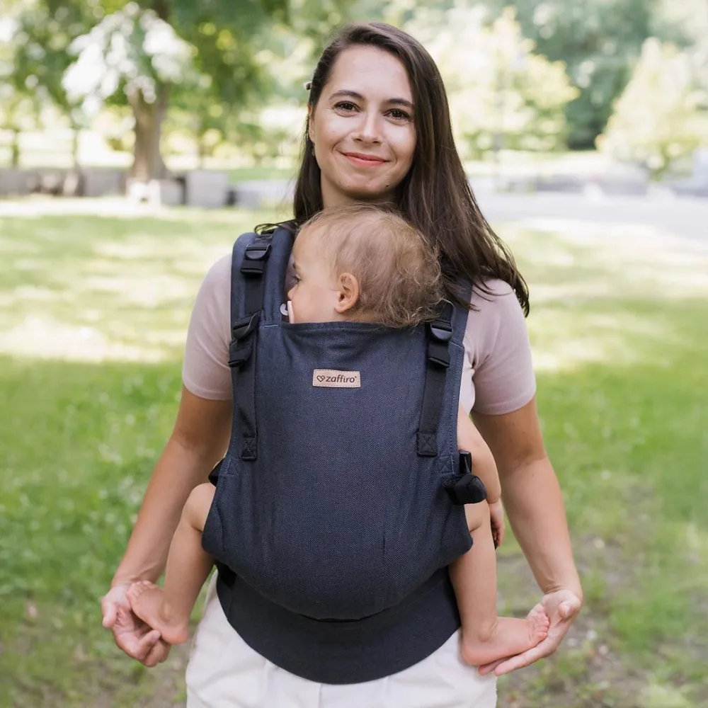 Baby carrier BabyGrow Roma anthracite
