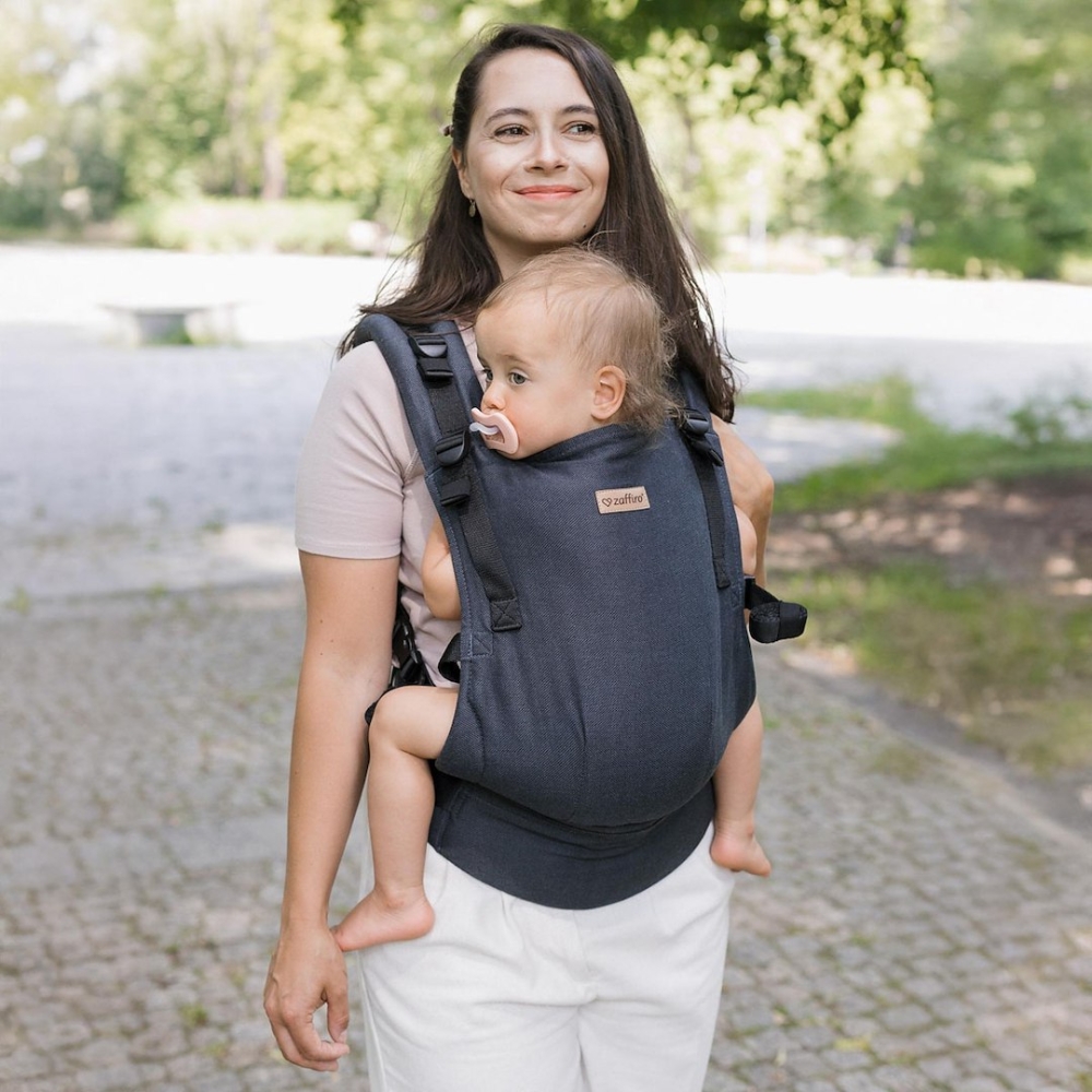 Kūdikių nešioklė „BabyGrow Roma“, antracito spalvos-Judėjimui, Kūdikių nešioklės-e-vaikas