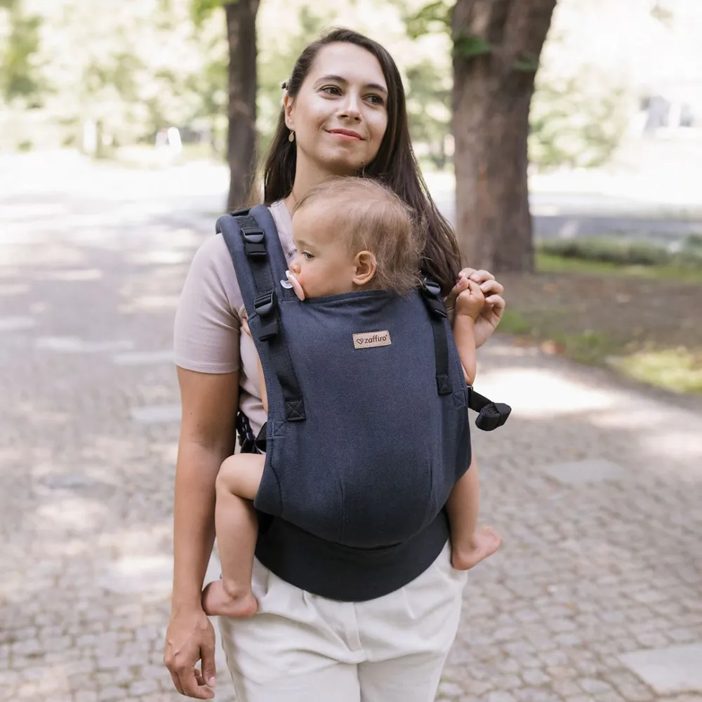 Baby carrier BabyGrow Roma anthracite