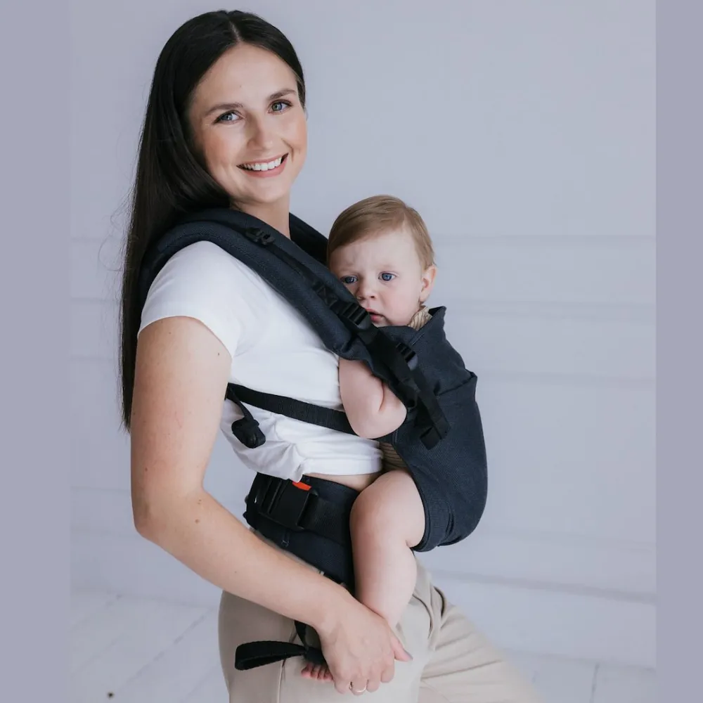 Baby carrier BabyGrow Roma anthracite