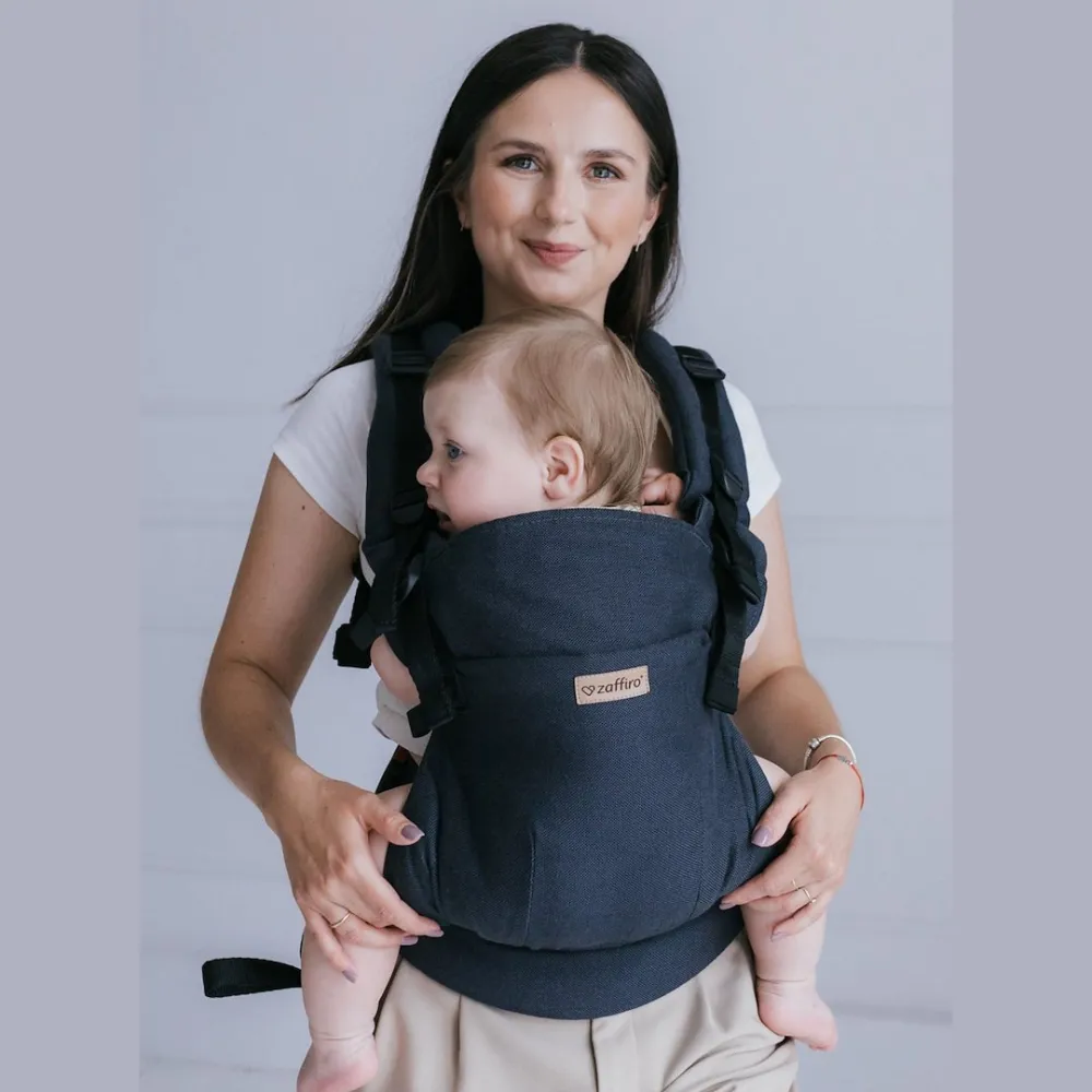 Baby carrier BabyGrow Roma anthracite