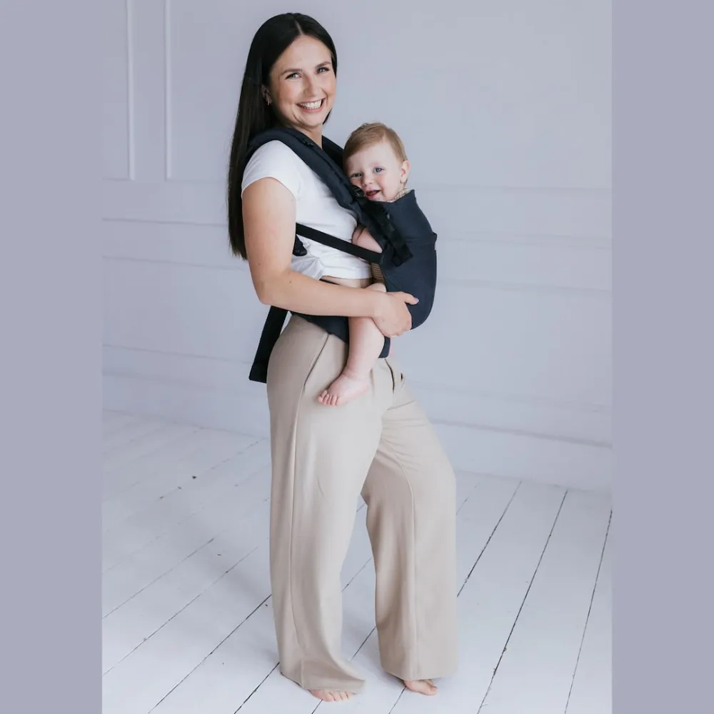 Baby carrier BabyGrow Roma anthracite