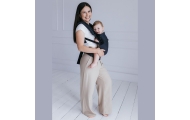 Kūdikių nešioklė „BabyGrow Roma“, antracito spalvos-Judėjimui, Kūdikių nešioklės-e-vaikas