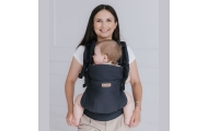 Kūdikių nešioklė „BabyGrow Roma“, antracito spalvos-Judėjimui, Kūdikių nešioklės-e-vaikas