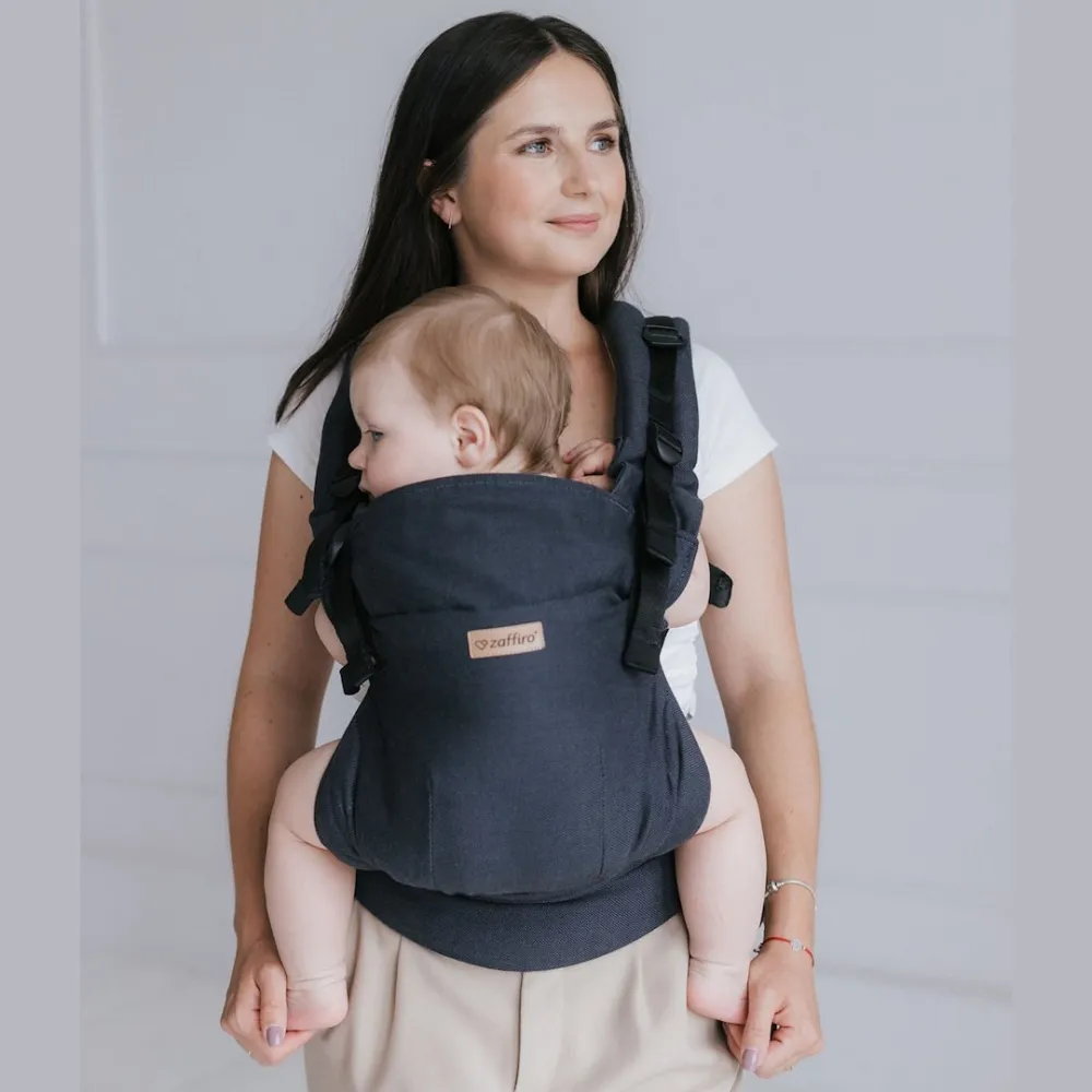 Baby carrier BabyGrow Roma anthracite