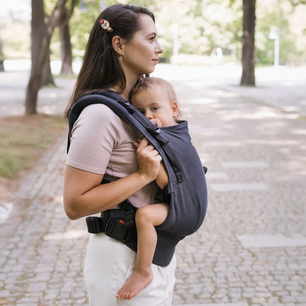 Baby carrier BabyGrow Roma anthracite