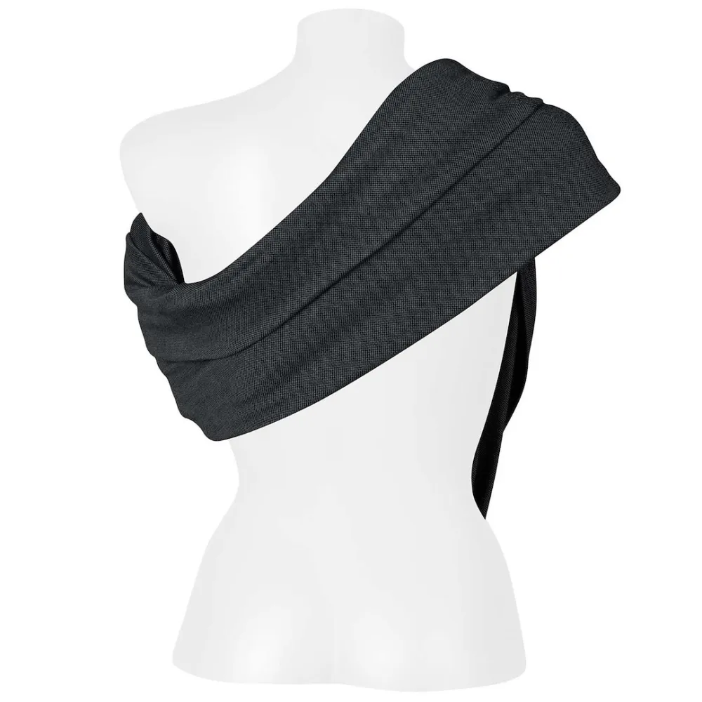 Sling with ring HugMe Roma 70x195cm anthracite