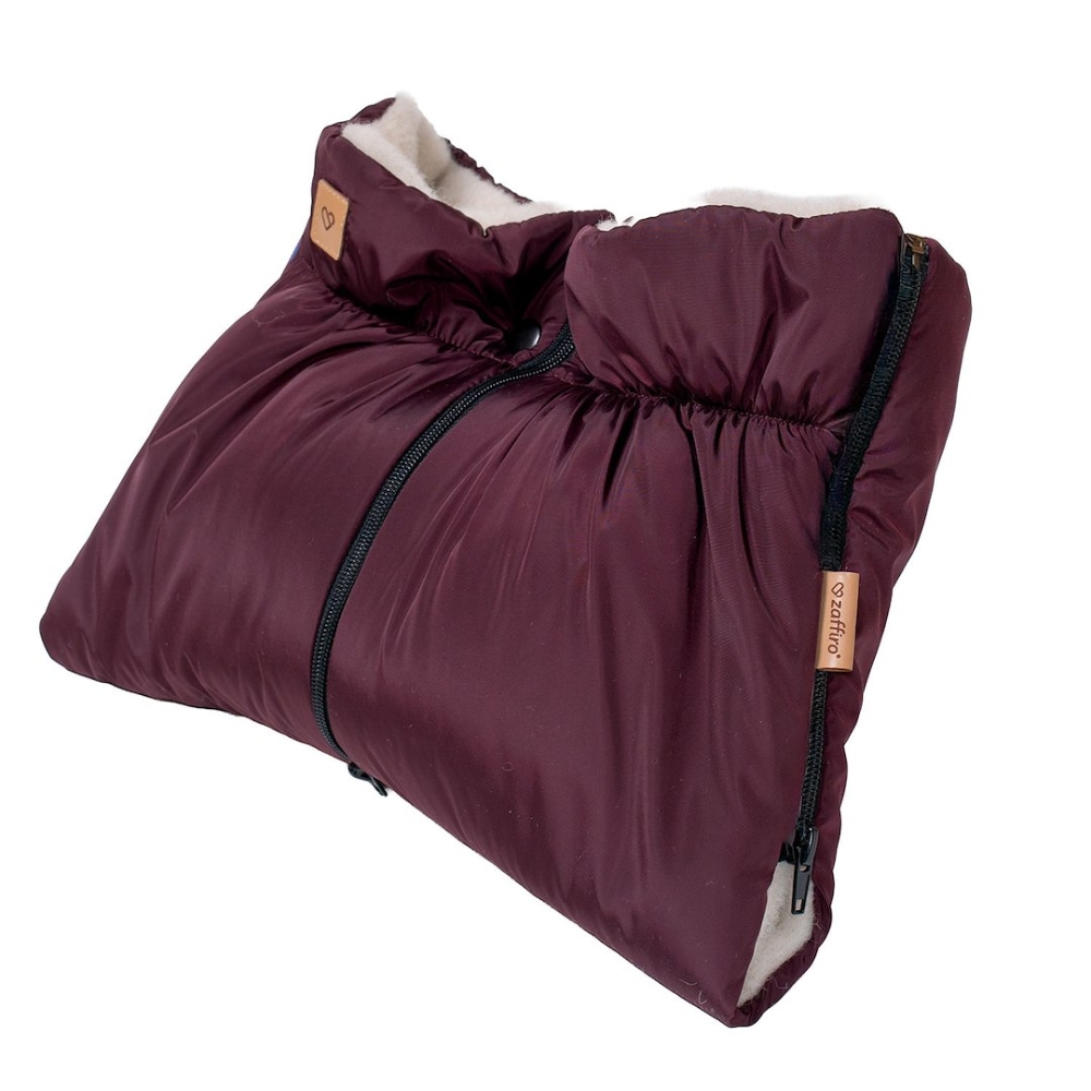 Mufka do wózka Aspen burgundy
