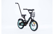 Bicycle - XXV- TOMABIKE 14"  - PLATINUM -  BLACK / TURKUS