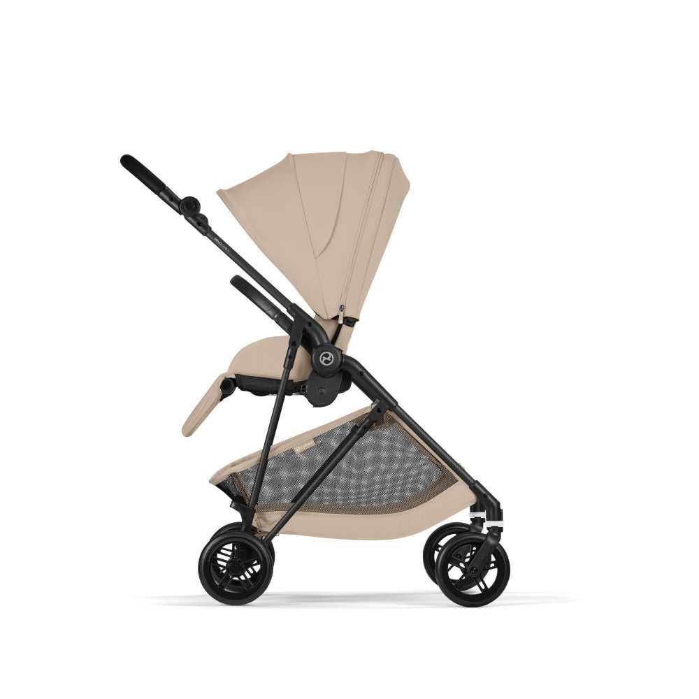Sportinis vežimėlis Cybex Melio Carbon, Almond Beige