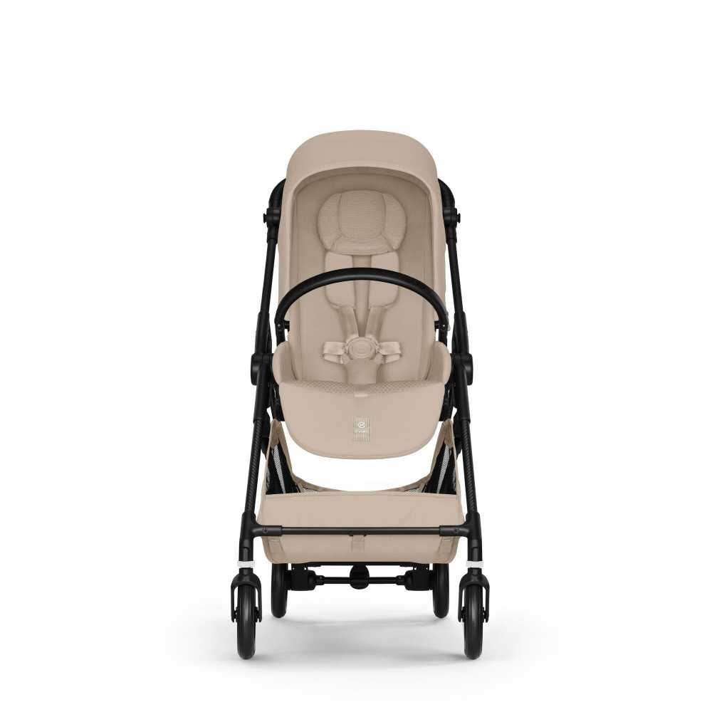 Sportinis vežimėlis Cybex Melio Carbon, Almond Beige-Vaikiški vežimėliai, Sportiniai vežimėliai-e-vaikas