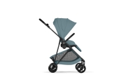 Sportinis vežimėlis Cybex Melio Carbon, Stormy Blue-Vaikiški vežimėliai, Sportiniai vežimėliai-e-vaikas