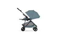 Sportinis vežimėlis Cybex Melio Carbon, Stormy Blue-Vaikiški vežimėliai, Sportiniai vežimėliai-e-vaikas