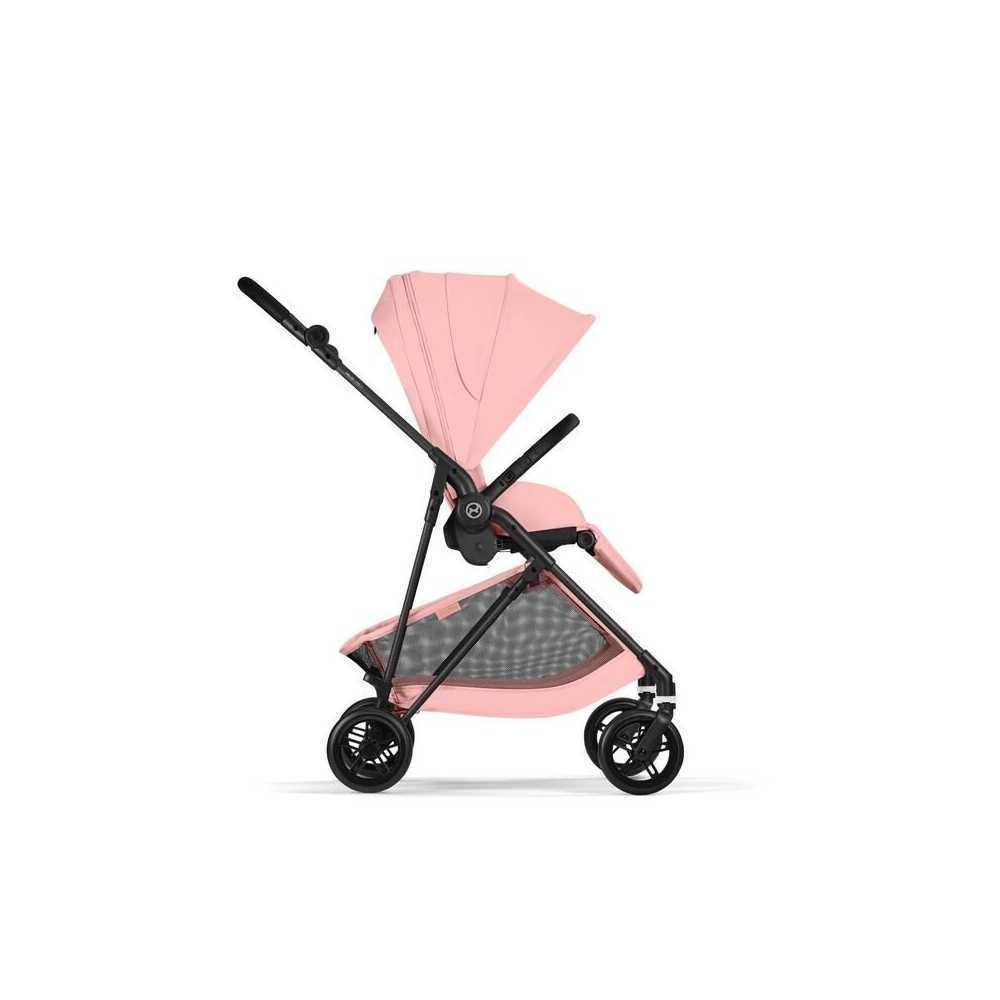 Sportinis vežimėlis Cybex Melio Carbon, Candy Pink-Vaikiški vežimėliai, Sportiniai vežimėliai-e-vaikas