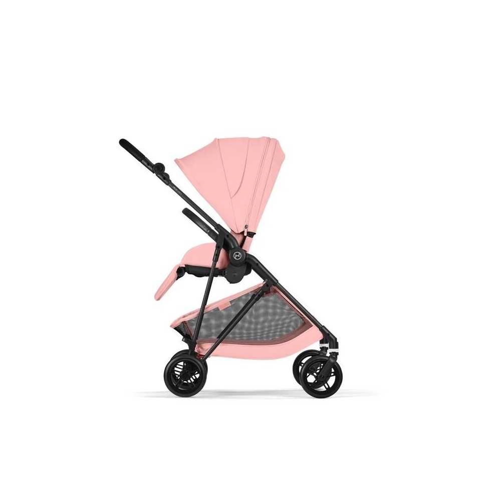 Sportinis vežimėlis Cybex Melio Carbon, Candy Pink-Vaikiški vežimėliai, Sportiniai vežimėliai-e-vaikas