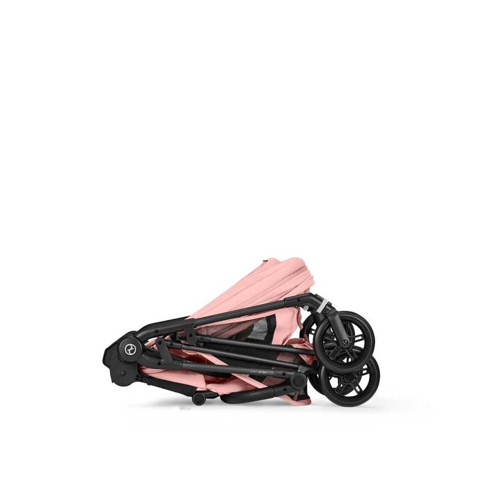 Sportinis vežimėlis Cybex Melio Carbon, Candy Pink-Vaikiški vežimėliai, Sportiniai vežimėliai-e-vaikas