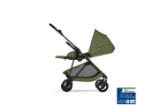 Sportinis vežimėlis Cybex Melio Carbon, Moss Green-Vaikiški vežimėliai, Sportiniai vežimėliai-e-vaikas