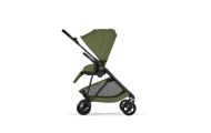 Sportinis vežimėlis Cybex Melio Carbon, Moss Green-Vaikiški vežimėliai, Sportiniai vežimėliai-e-vaikas