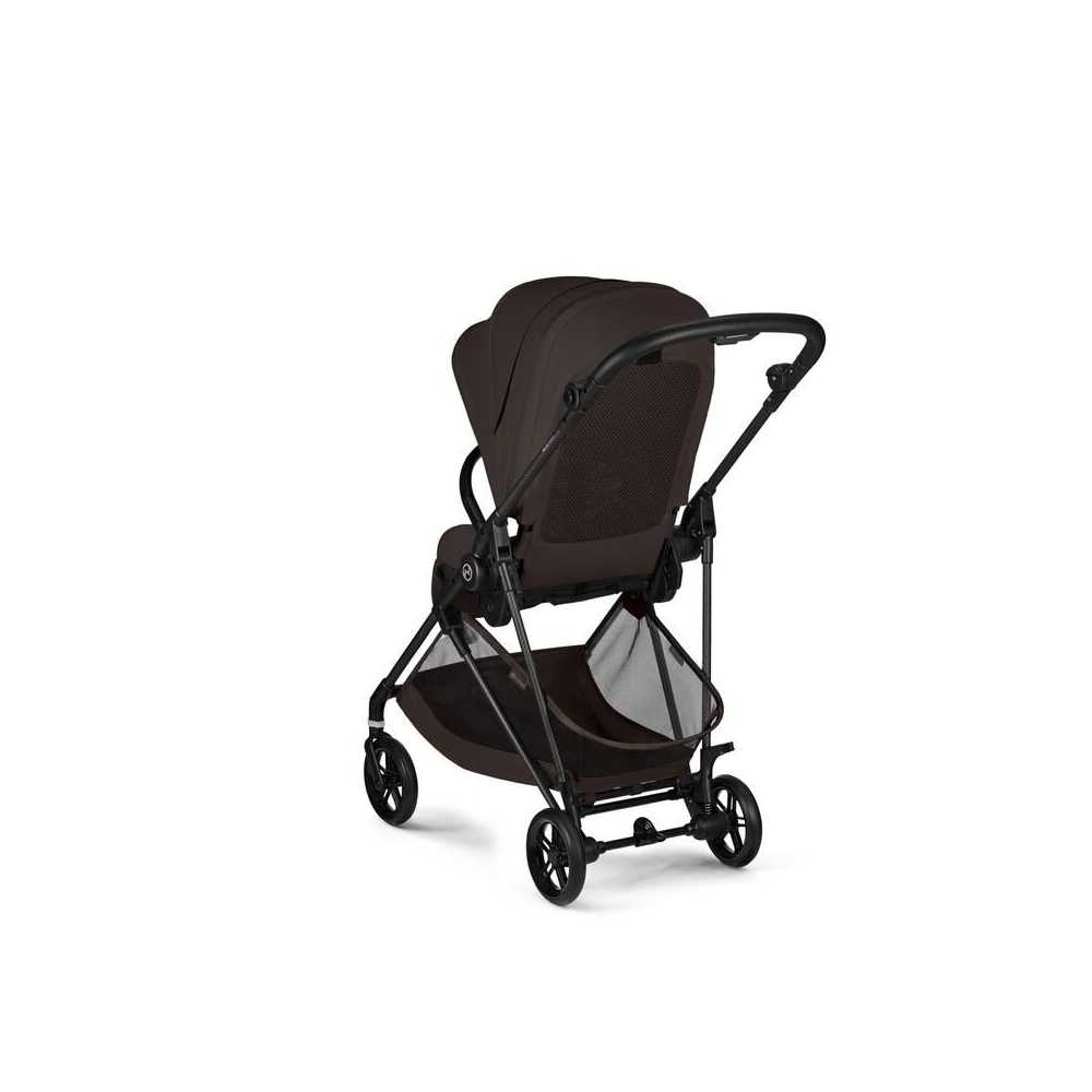 Sportinis vežimėlis Cybex Melio Carbon, Chocolate Brown-Vaikiški vežimėliai, Sportiniai vežimėliai-e-vaikas