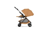 Sportinis vežimėlis Cybex Melio Carbon, Cinnamon Yellow-Vaikiški vežimėliai, Sportiniai vežimėliai-e-vaikas