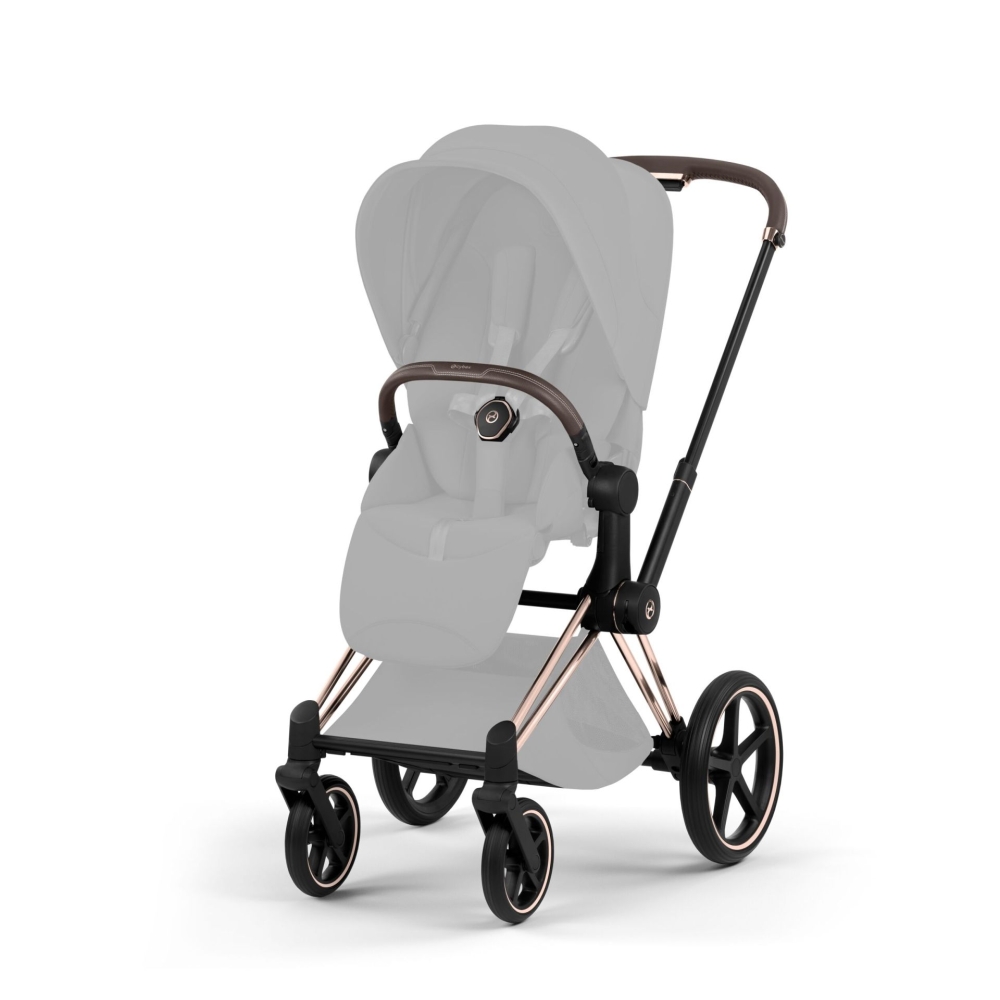 Vežimėlio važiuoklė Cybex Priam 5 Style rėmas su sėdynės rėmu, Rosegold-Vaikiški vežimėliai, Lopšiai ir rėmai-e-vaikas