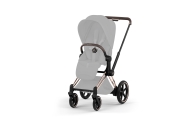 Vežimėlio važiuoklė Cybex ePriam 5 Style rėmas su sėdynės rėmu, Rosegold-Vaikiški vežimėliai, Lopšiai ir rėmai-e-vaikas