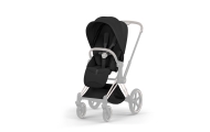 Sėdynės audinys Cybex Priam Style V5, Sepia Black-Vaikiški vežimėliai, Lopšiai ir rėmai-e-vaikas